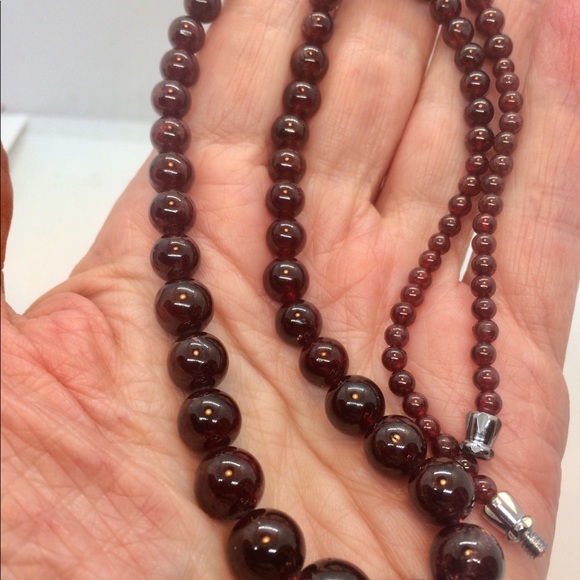 GORGEOUS ALL NATURAL HANDCRAFTED GENUINE GARNETS - Picture 6 of 6